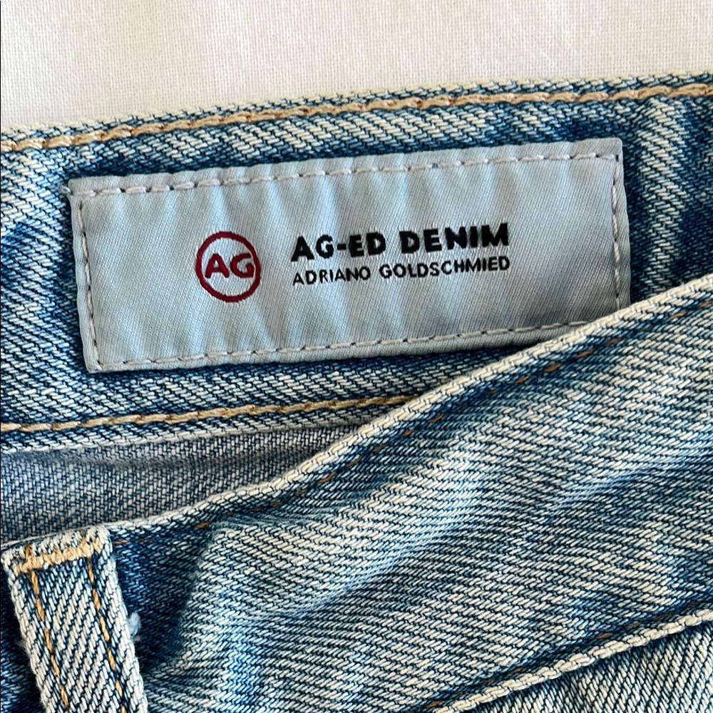 AG Rhett High Waisted Straight Cropped - Picture 4 of 6